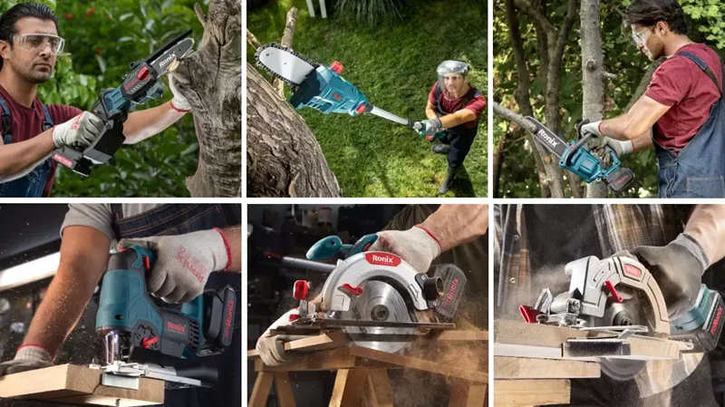 معرفی مدلهای متنوع اره شارژی سری ۸۶ رونیکس؛ بررسی کامل و کاربردی